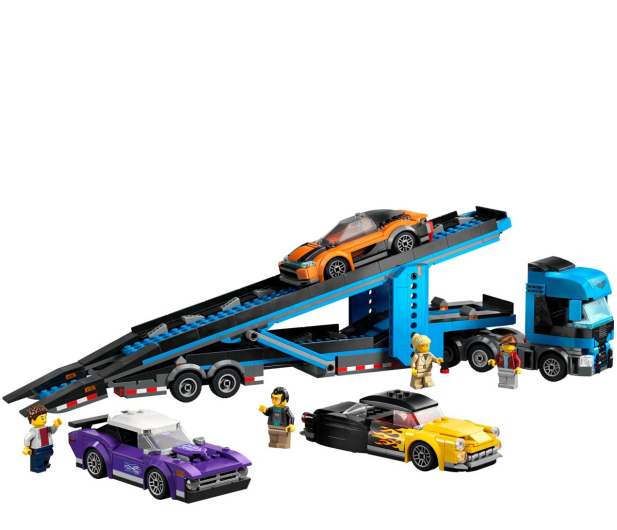 LEGO City 60408 Laweta z samochodami sportowymi - 1248594 - zdjęcie 7